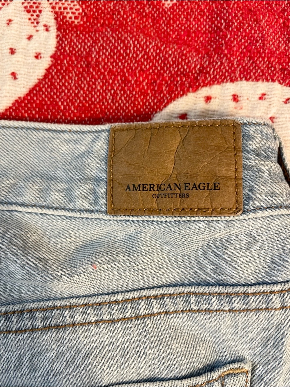 American Eagle Outfitters Distressed Denim Mini Skirt - Picture 5 of 10